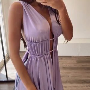 Sexy lavender top Medium